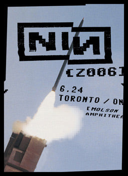Nine Inch Nails- 2006 Tour Lithograph - Toronto - Molson Amphitheatre