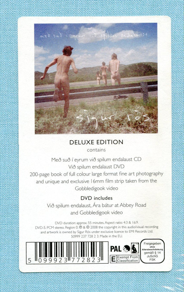 Sigur Rós : Með Suð Í Eyrum Við Spilum Endalaust (CD, Album + DVD-V, PAL + Dlx, Num, Boo)