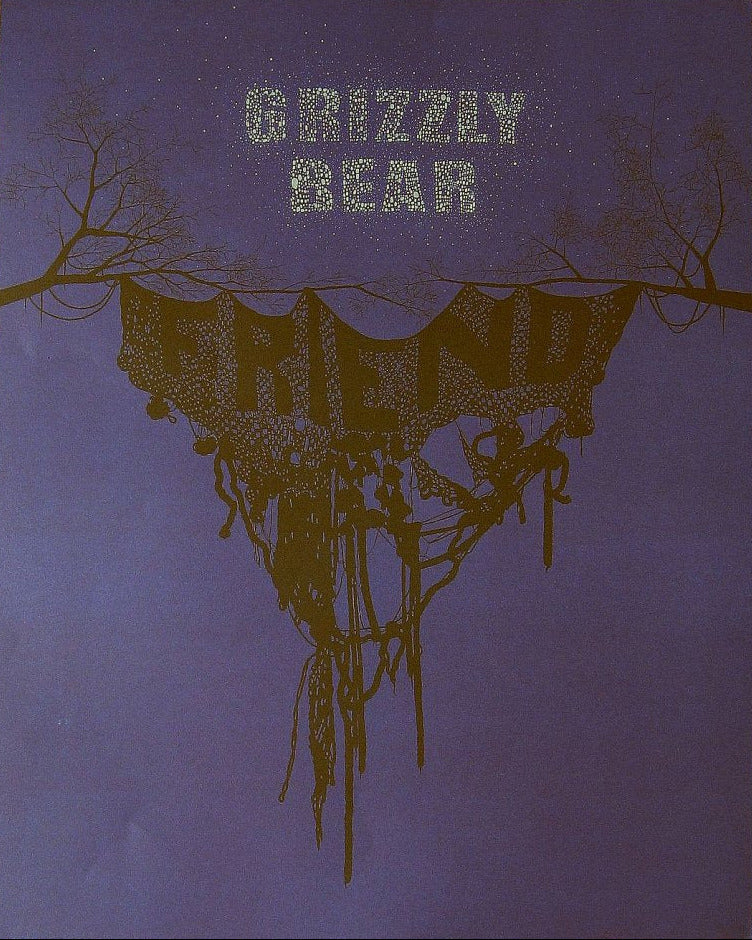 GRIZZLY BEAR Friend POSTER 2007 EP Album Promo Poster
