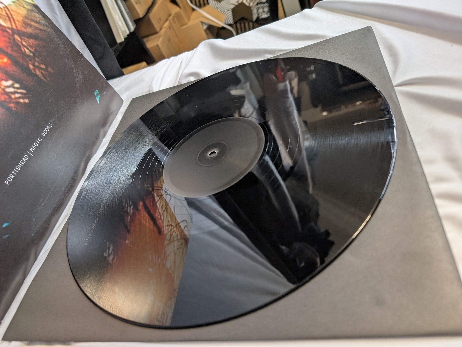 PORTISHEAD - MAGIC DOORS - 12" RECORD - SINGLE SIDED ETCHED 