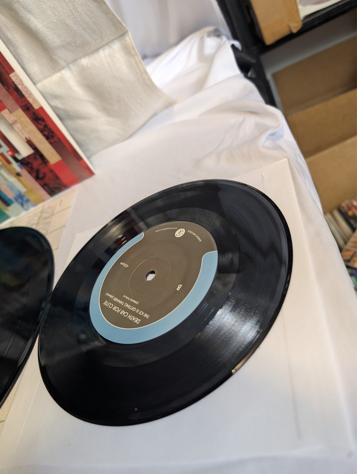 DEATH CAB FOR CUTIE - NARROW STAIRS - LP, + 7" W/ OG SHRINK & HYPE(2008) 