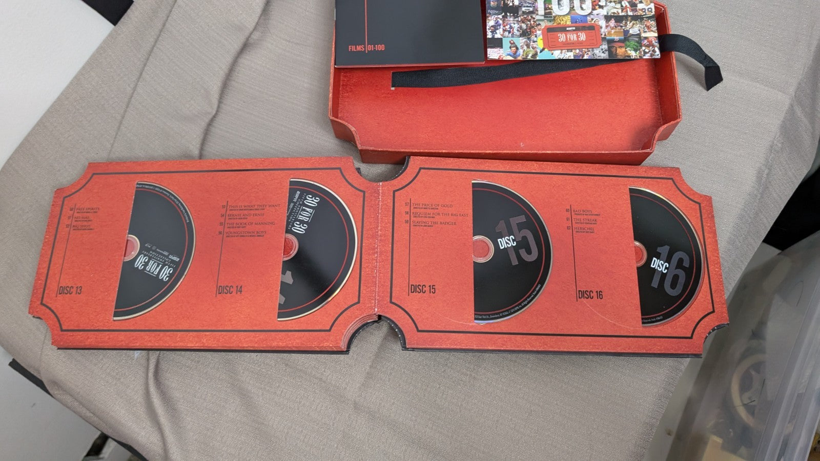 ESPN Films DVD 30 for 30 (Fifth Anniversary Collection) Like New5