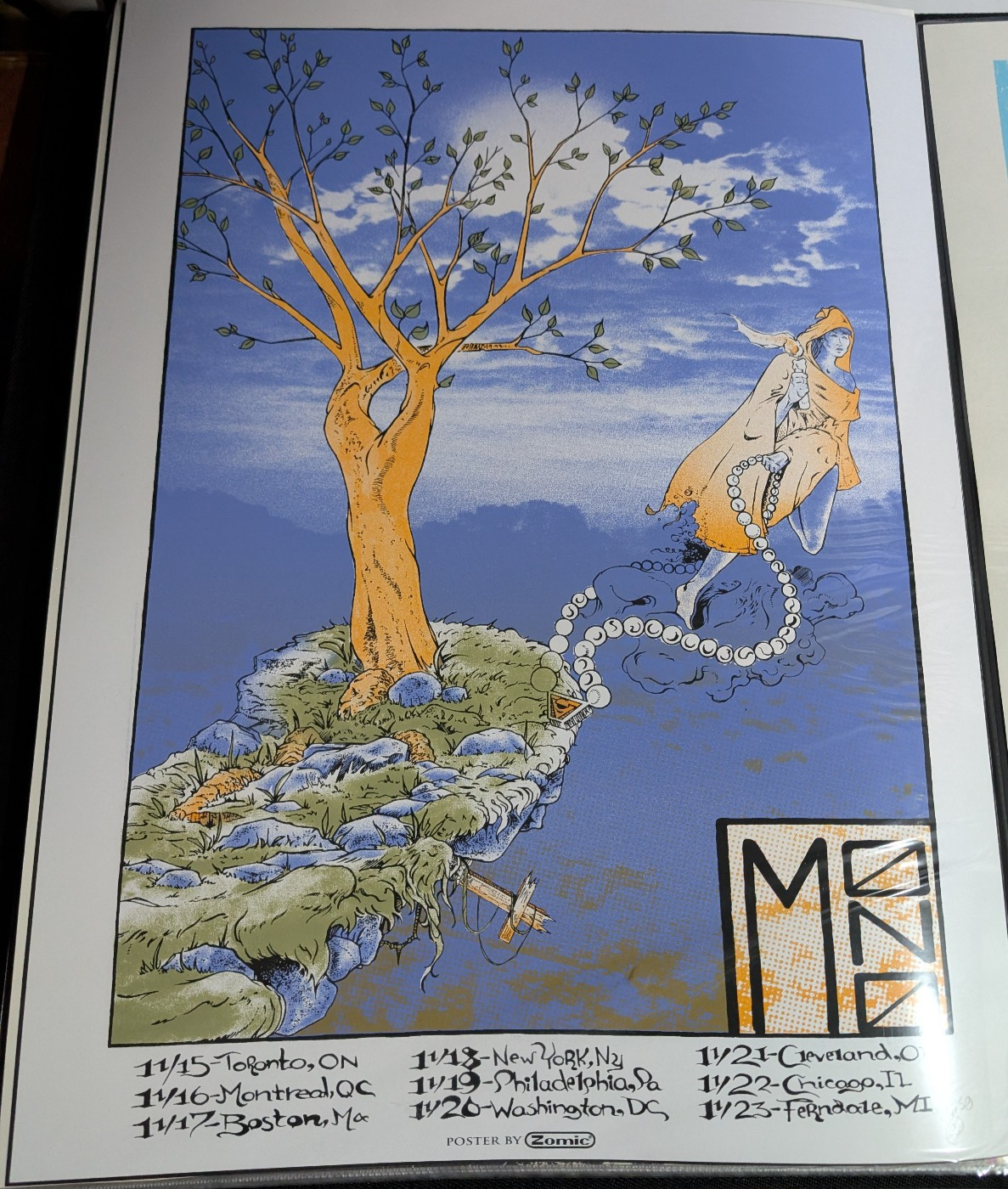 MONO   2013 NA TOUR  SCREEN PRINT   86/1500