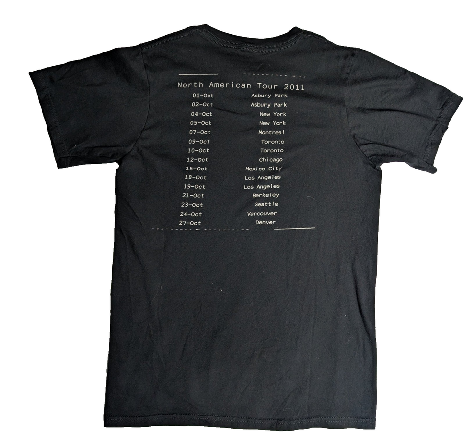 PORTISHEAD   2011   North American Tour Shirt   Small/Black 1