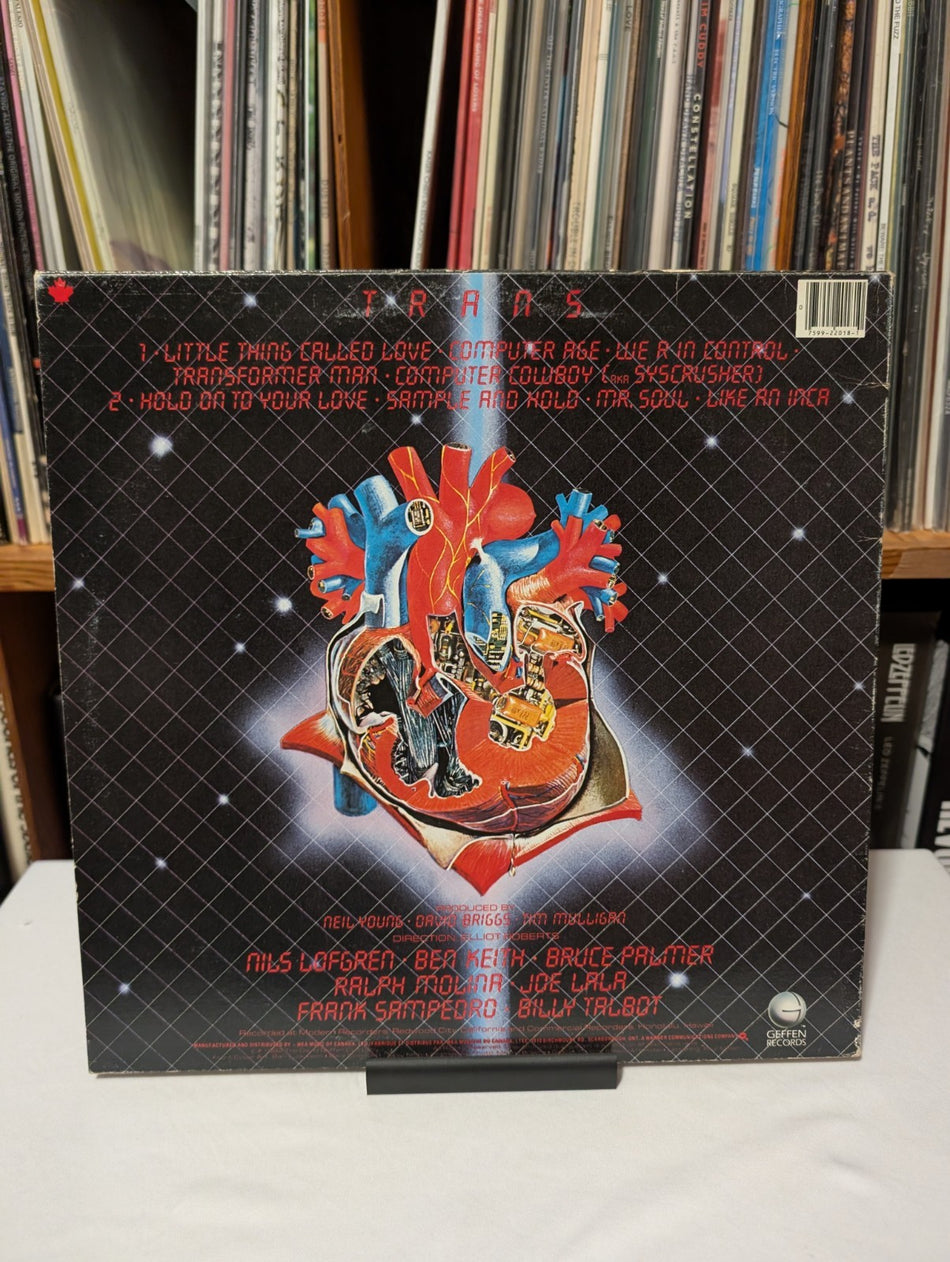 Neil Young ‎– Trans LP 1982 Canada XGHS 20181
