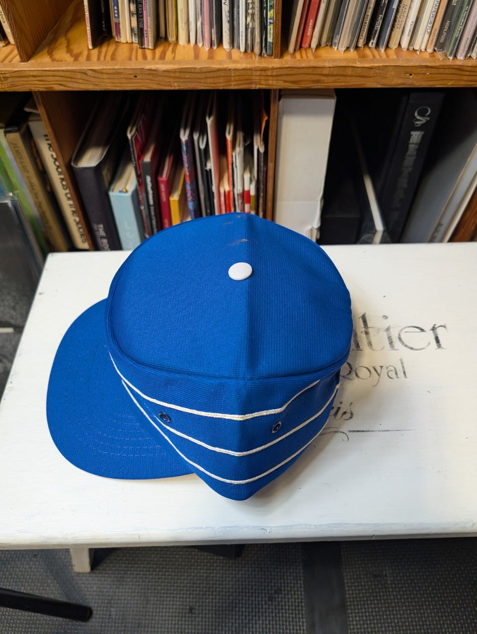 Vtg Los Angeles Dodgers snapback hat pillbox style three stripe, R.O.C. Taiwan1