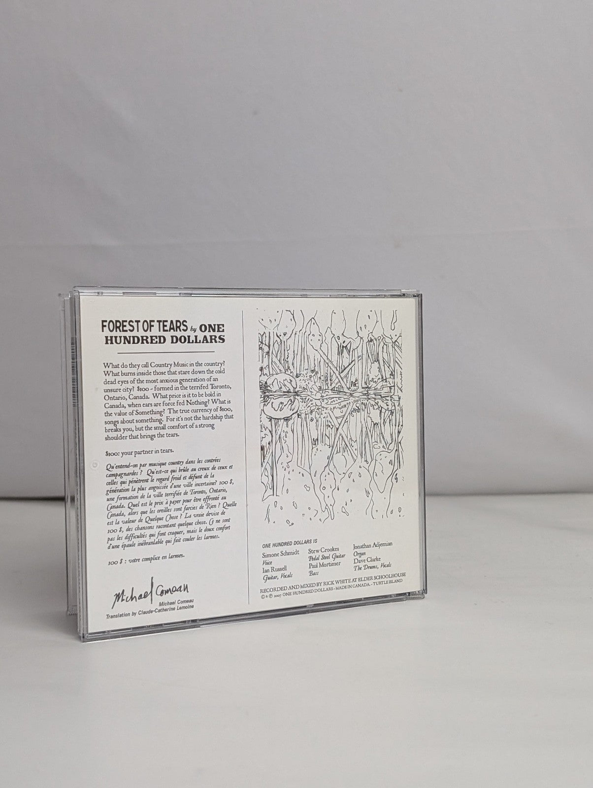 One Hundred Dollars   Forest Of Tears   CD   2008 1