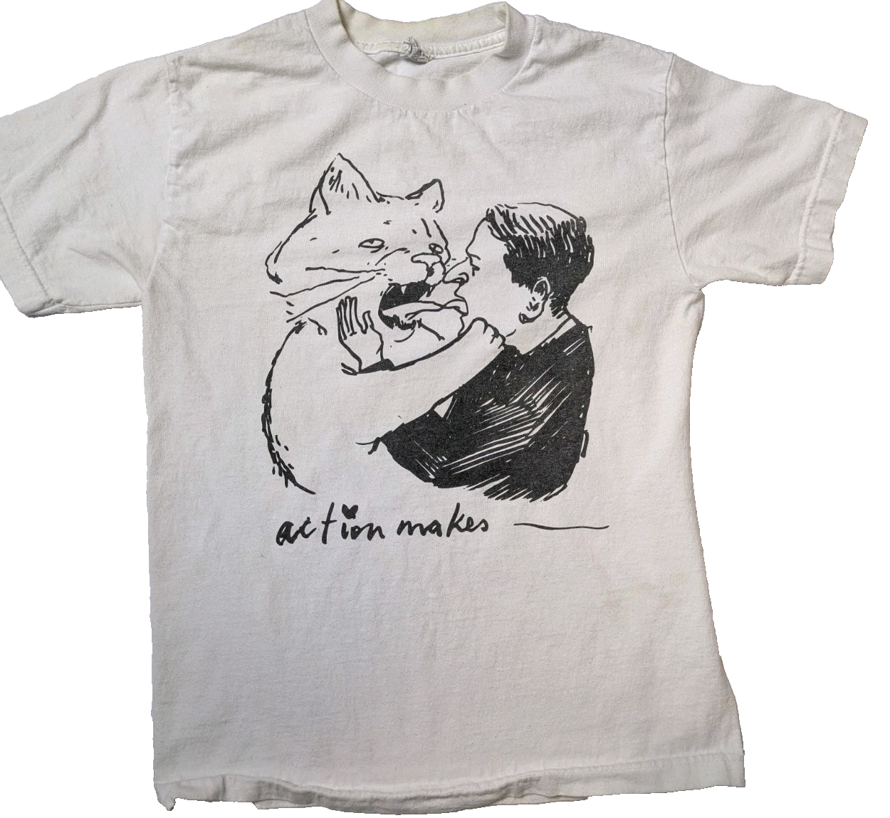 Action Makes  BandTee  SizeS  Candian Indie  Rare0