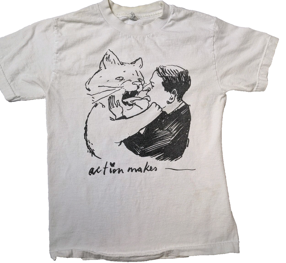 Action Makes  BandTee  SizeS  Candian Indie  Rare0