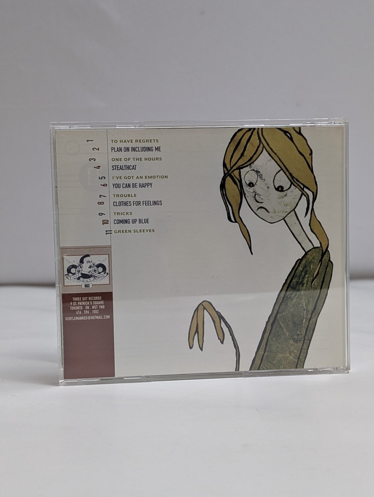 Gentlemen Reg - The Theoretical Girl - CD - 2000 *AUTOGRAPHED