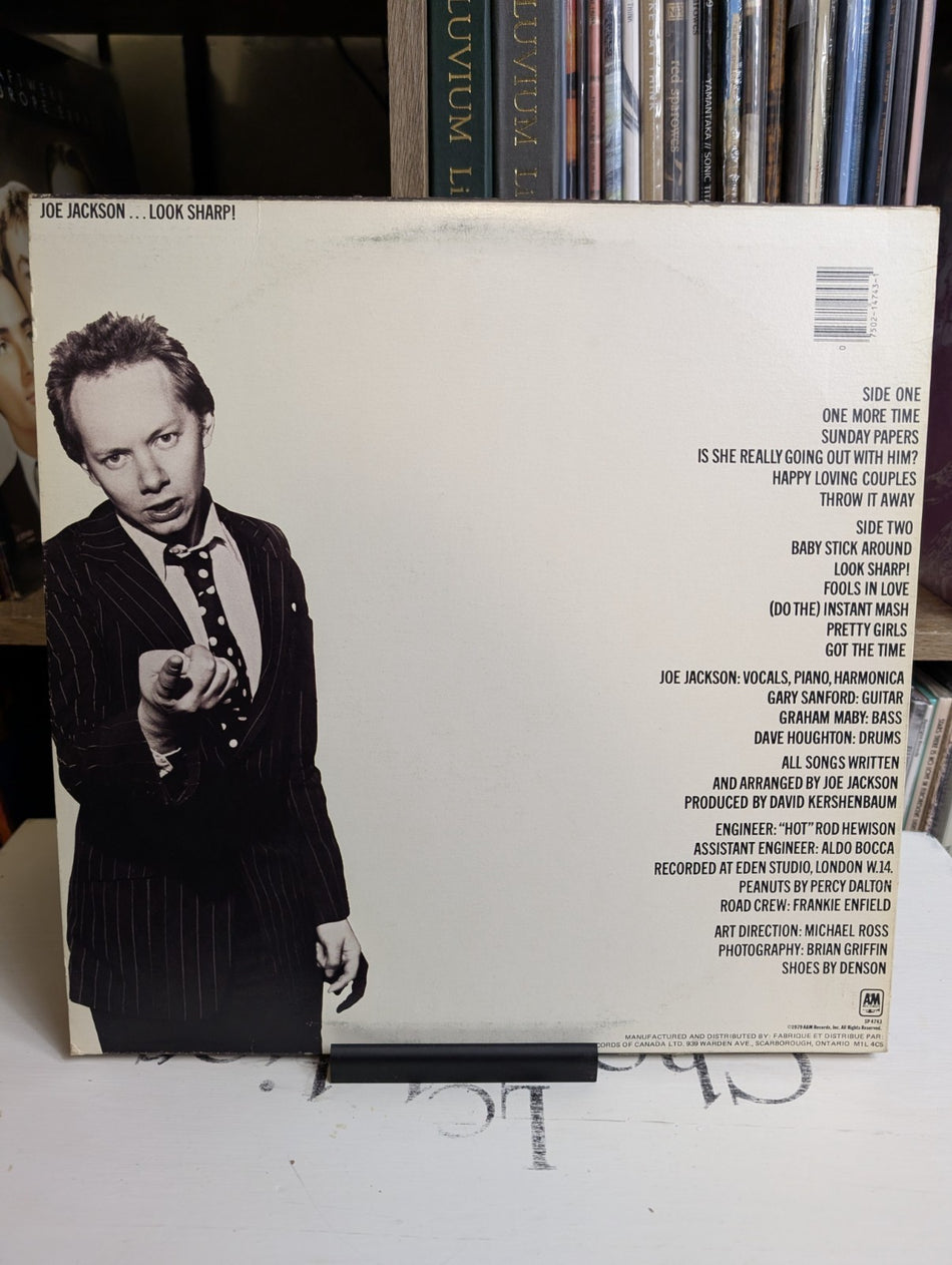 Joe Jackson   Look Sharp!  LP  1979 Canada1