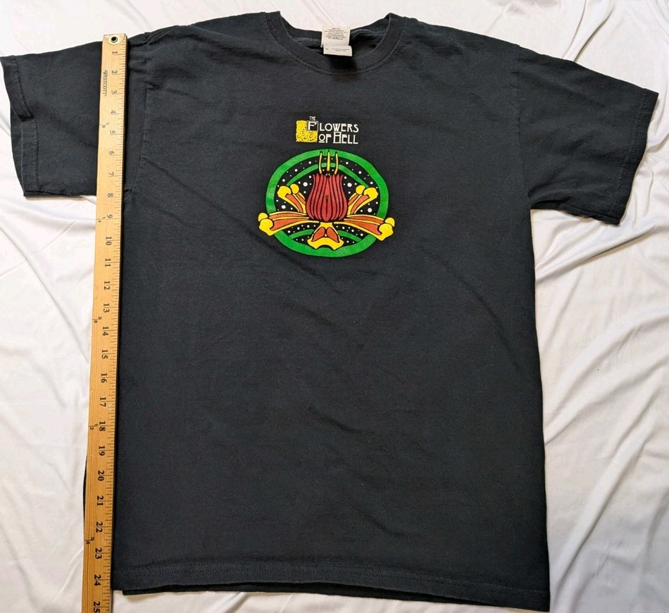 The Flowers Of Hell   Band T shirt  Size Medium1