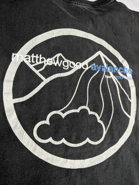Matthew Good   2003 Avalanche Tour Shirt   SzM   AUTHENTIC2