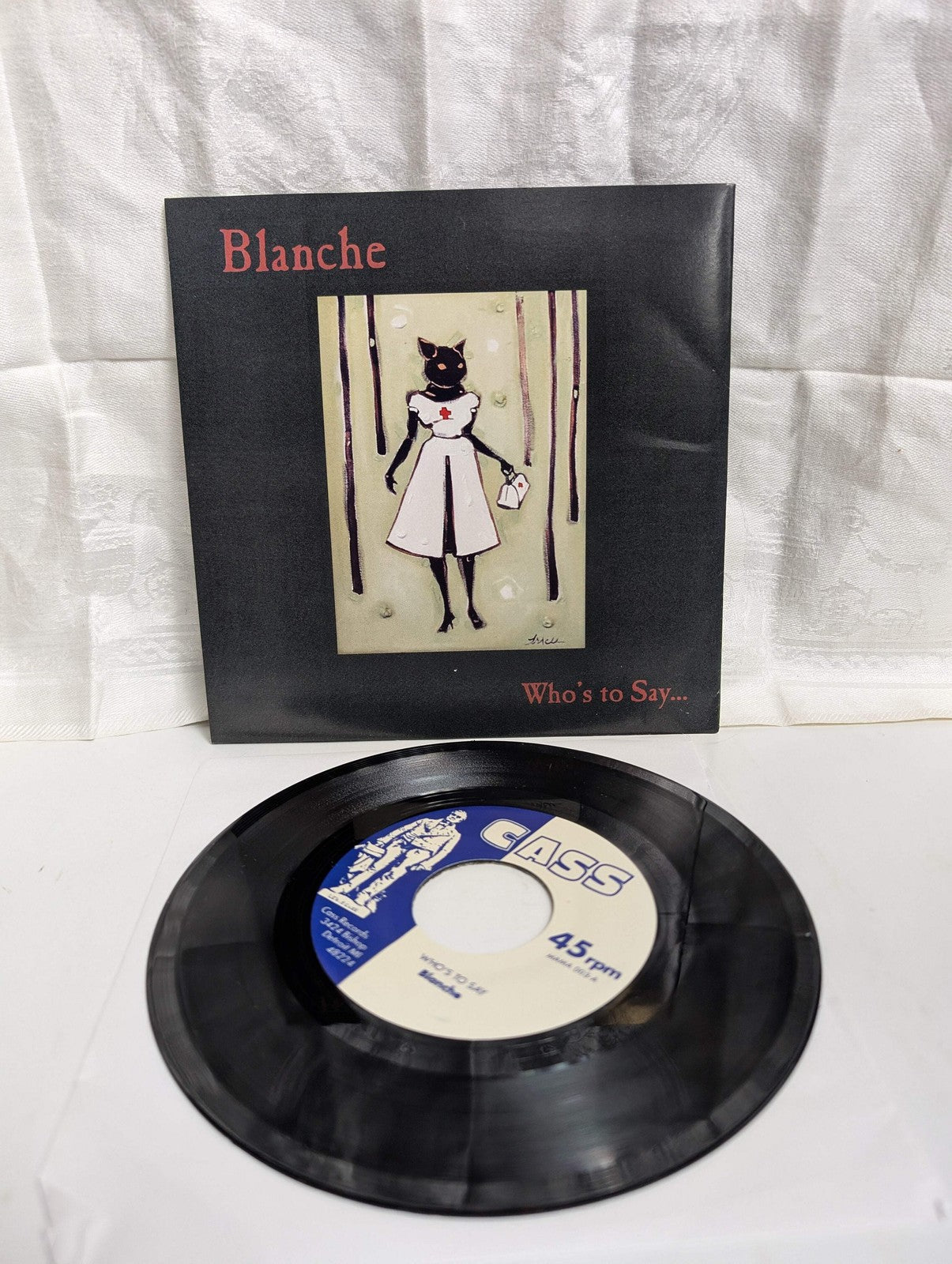 BLANCHE - WHOS TO STAY - 7" RECORD 