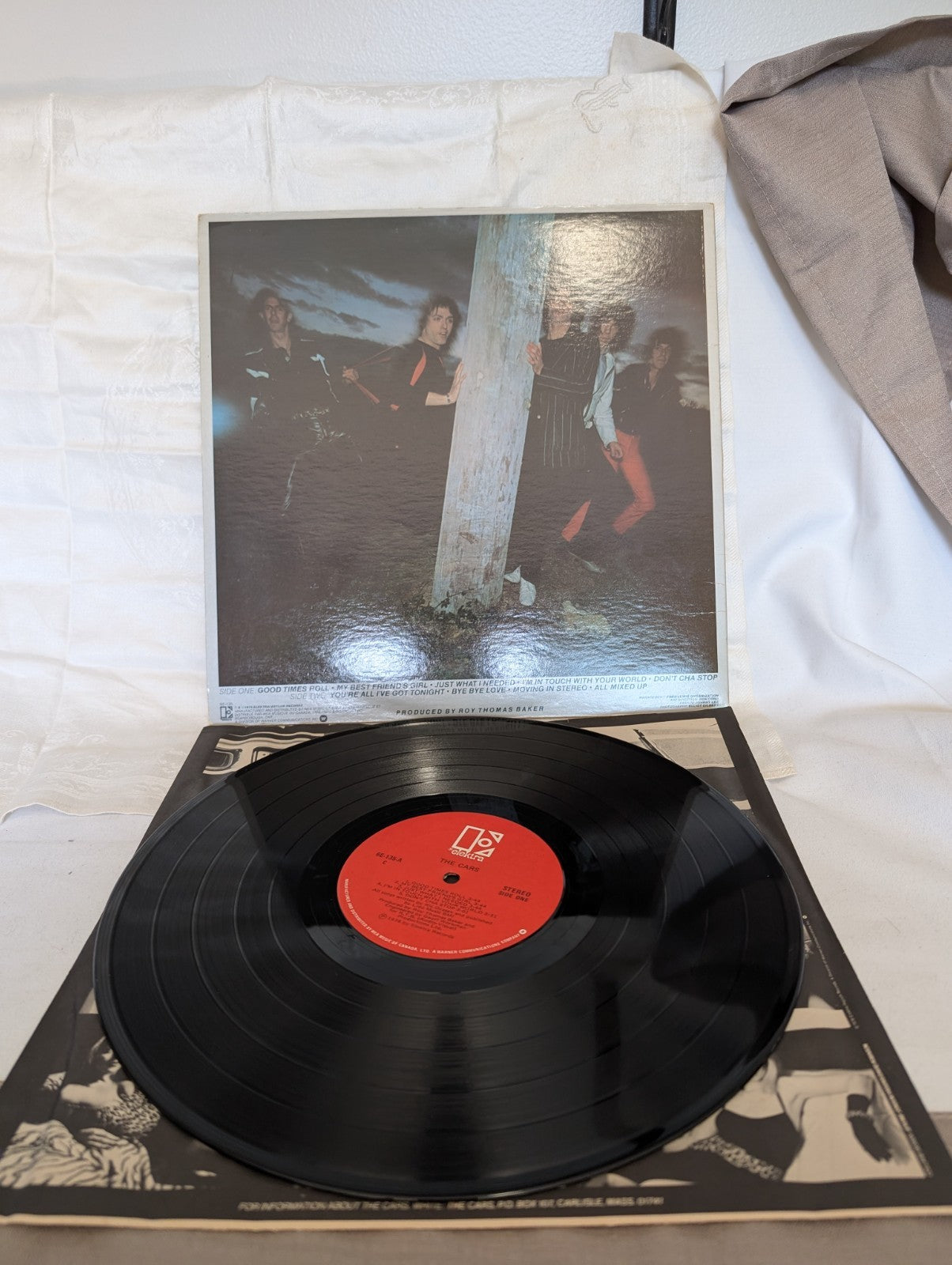 THE CARS - LP - CAN-REISSUE- #6E -135