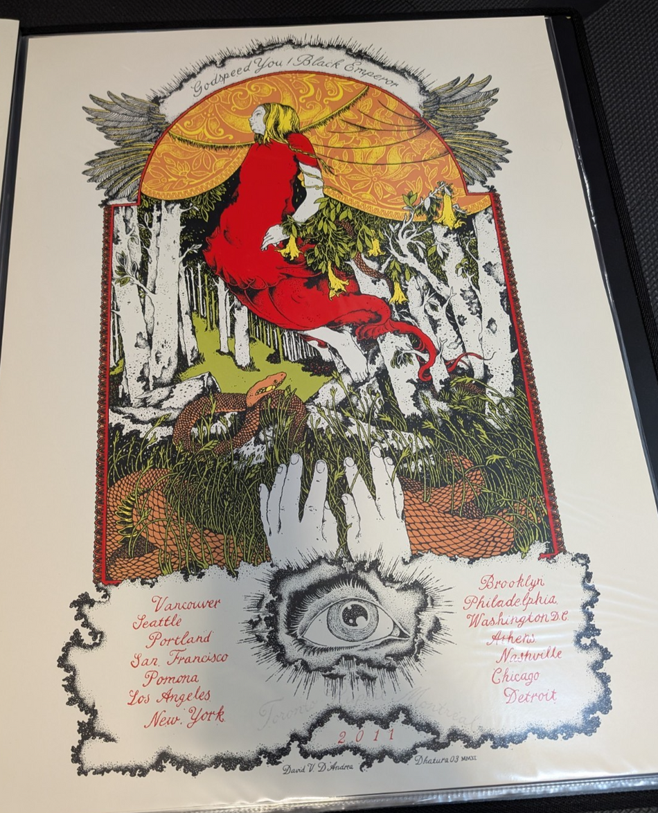Godspeed You! Black Emperor 2011 U.S. Poster0