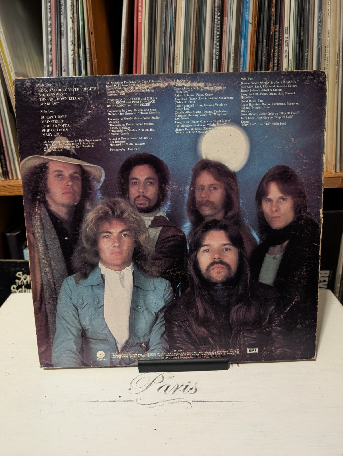 Bob Seger   Night Moves   1976 Vinyl LP Record Album, Capitol Records,1