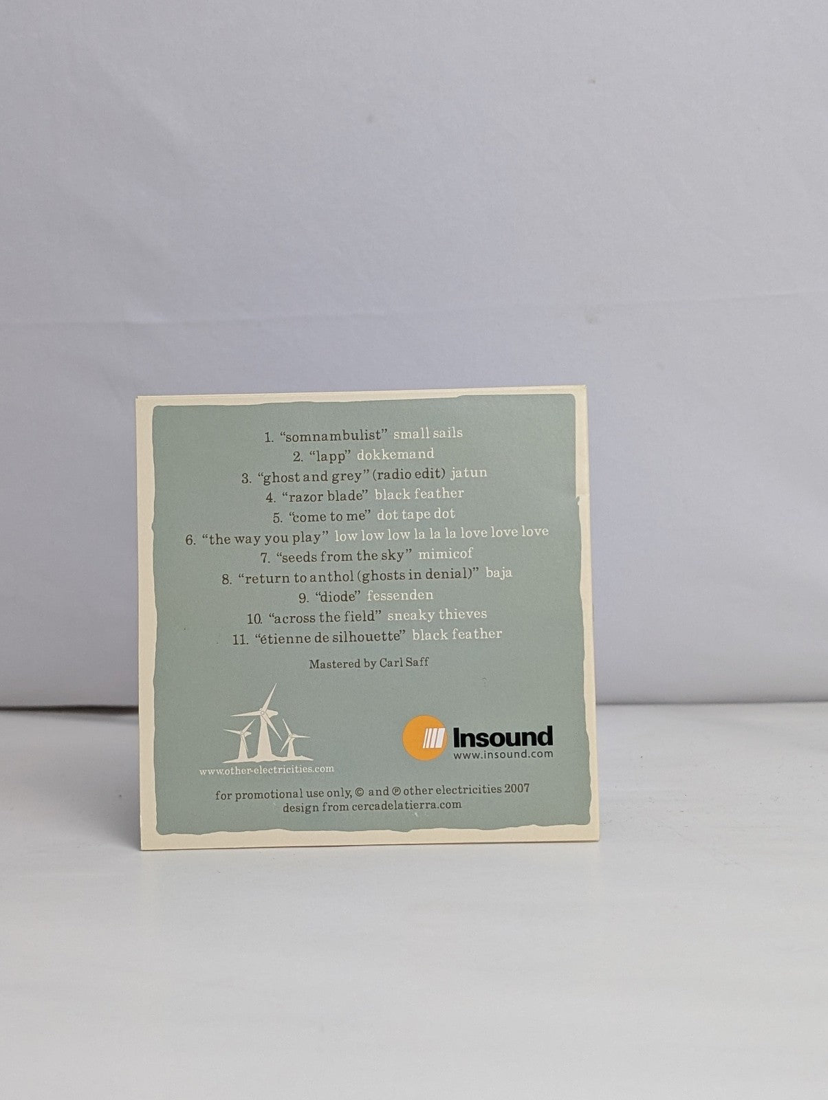 Other Electricities Presents "Ground[works] 2007   2008"Various2007 – US11 x 1