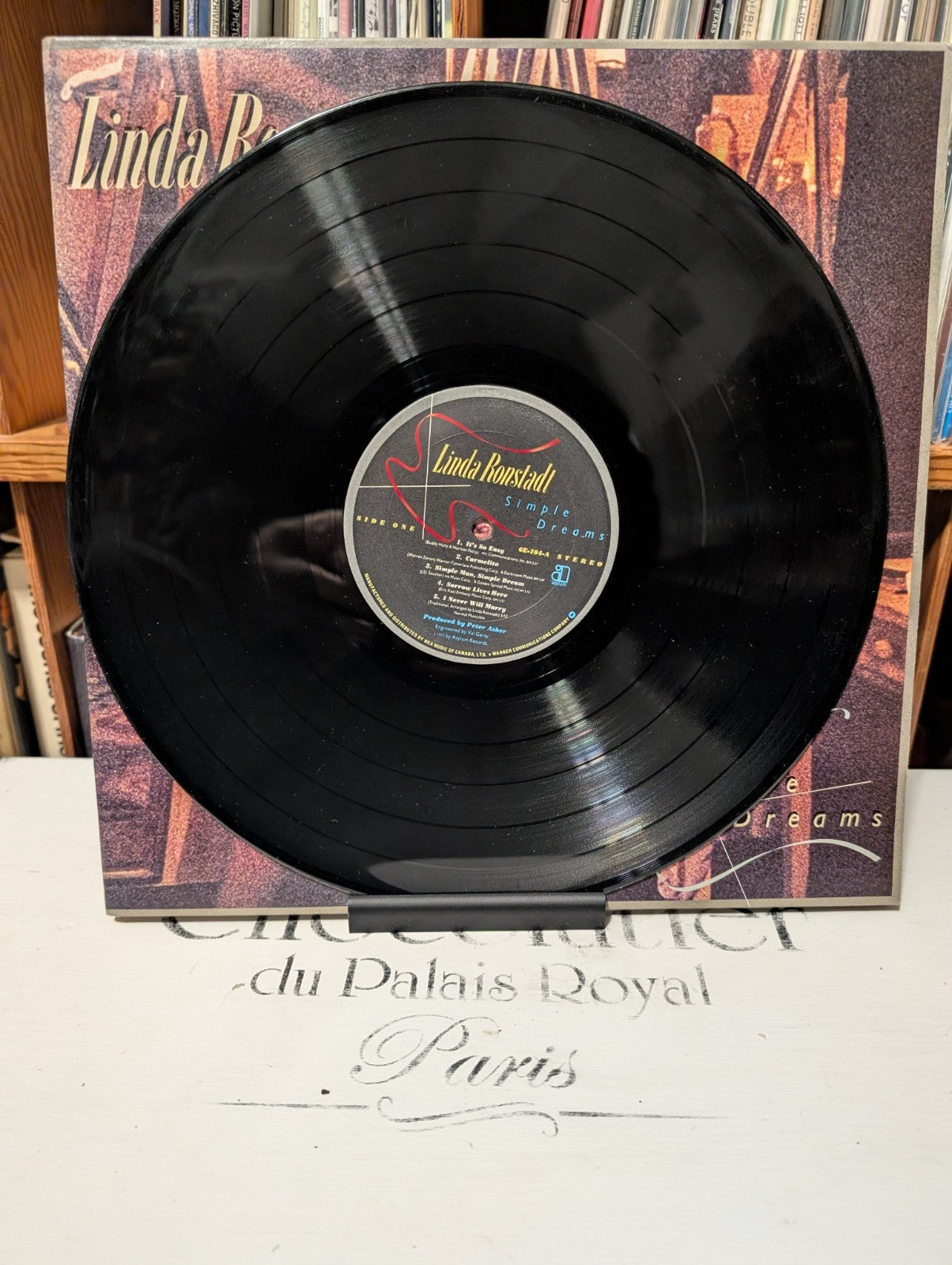 Linda Ronstadt Simple Dreams 1977 12" LP Rock asylum 6E 104 Record4