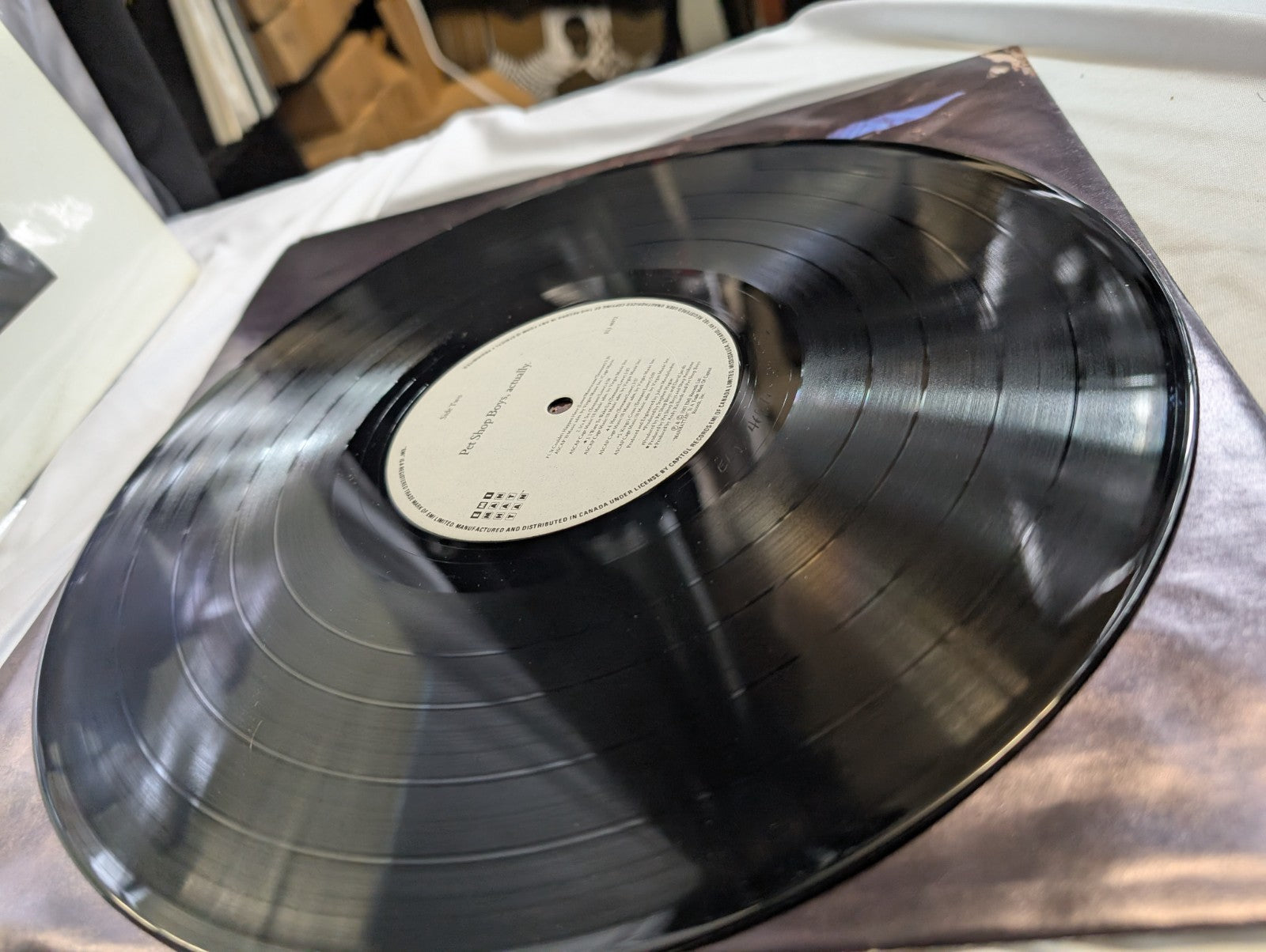 PET SHOP BOYS - ACTUALLY - 12" RECORD