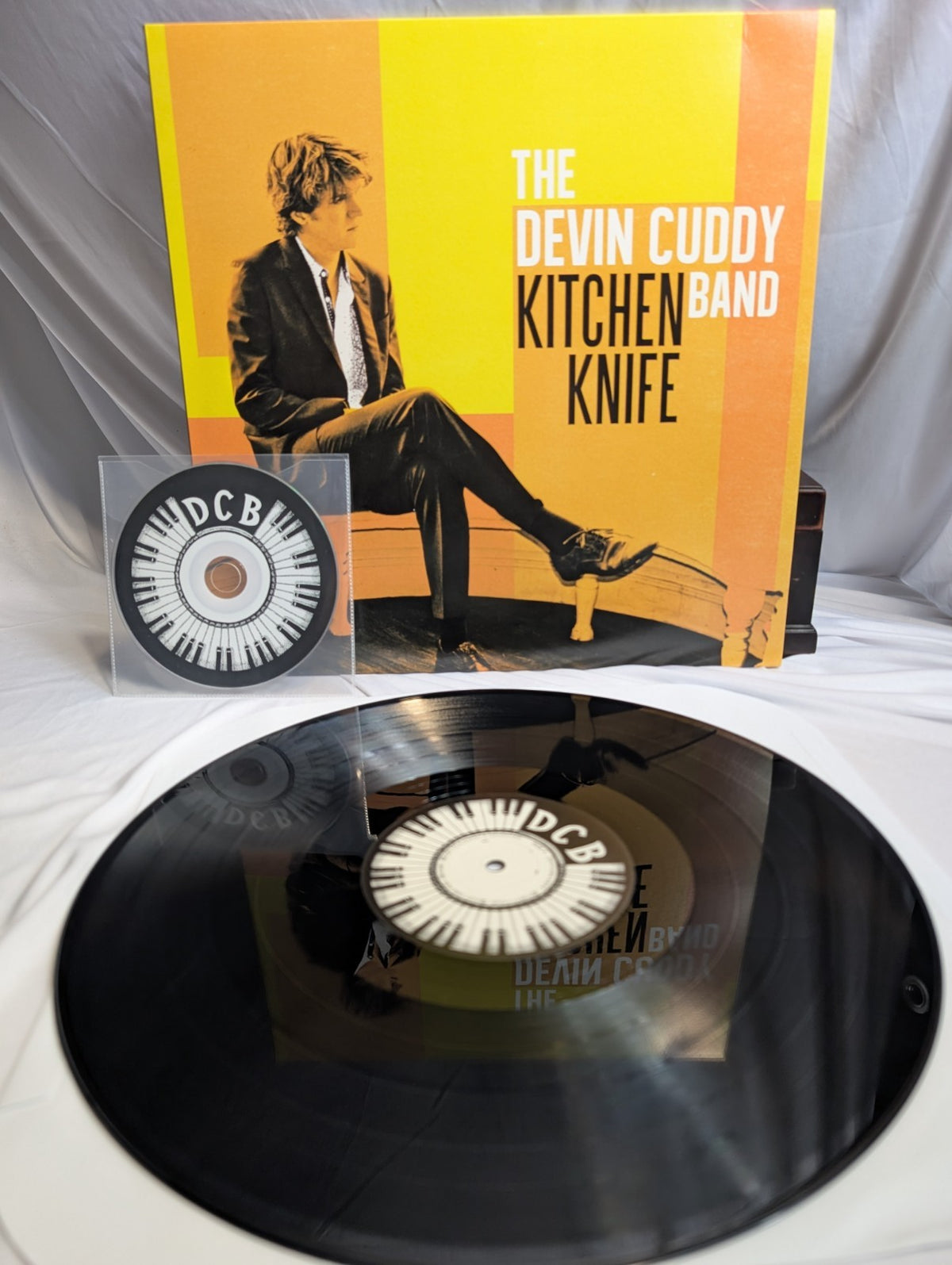 THE DEVIN CUDDY BAND- KITCHEN KNIFE - 12" RECORD 