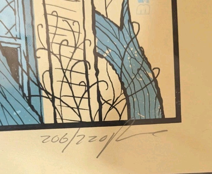 Jack White   2014 Osheaga Festival Montreal Methane Signed # Stripes   PRINT1