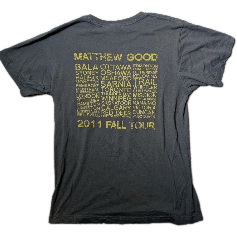 Matthew Good 2011 Fall Tour Tshirt1