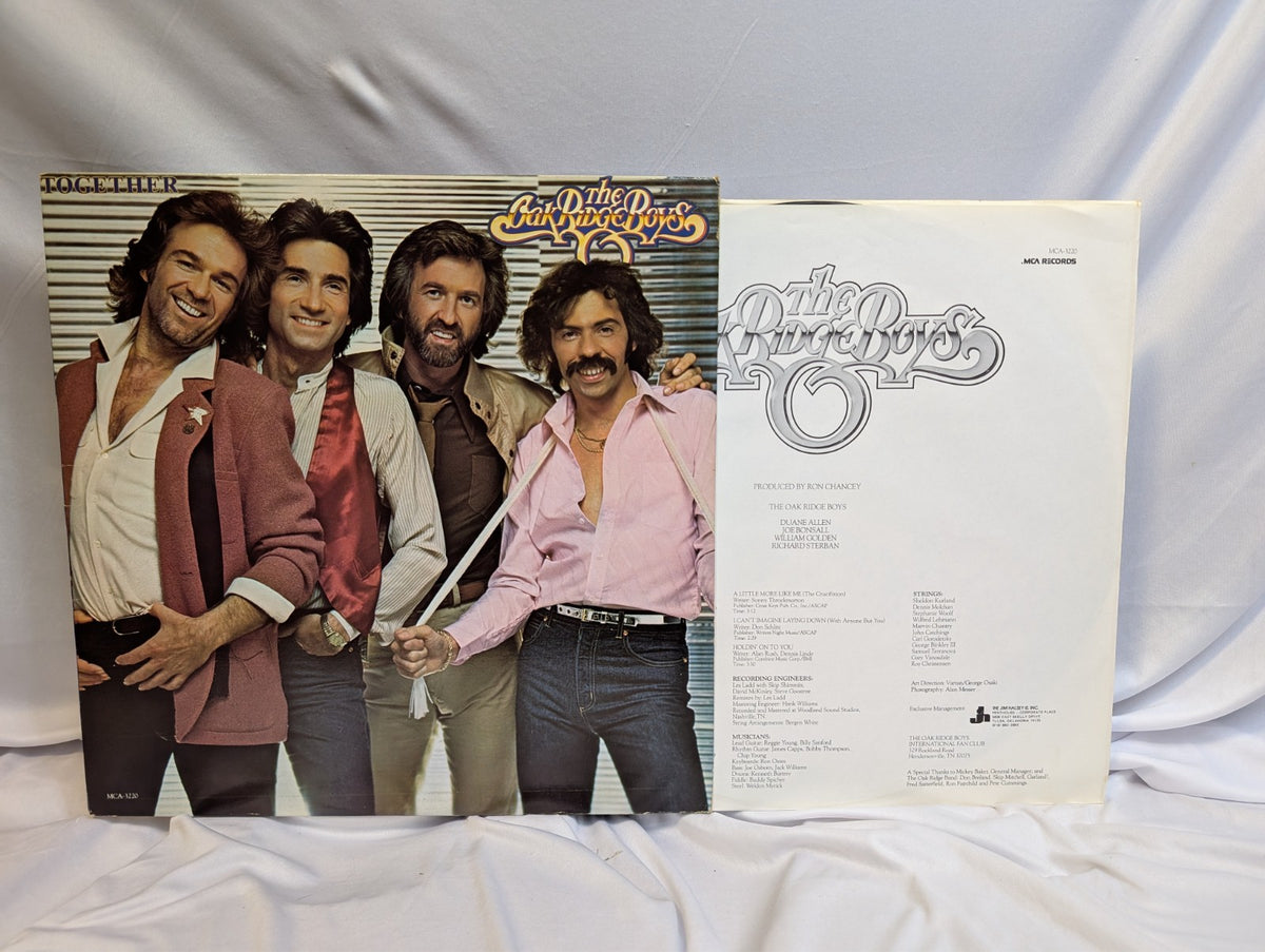 THE OAK RIDGE BOYS- TOGETHER - 1980 LP- ALBUM #MCA 3220