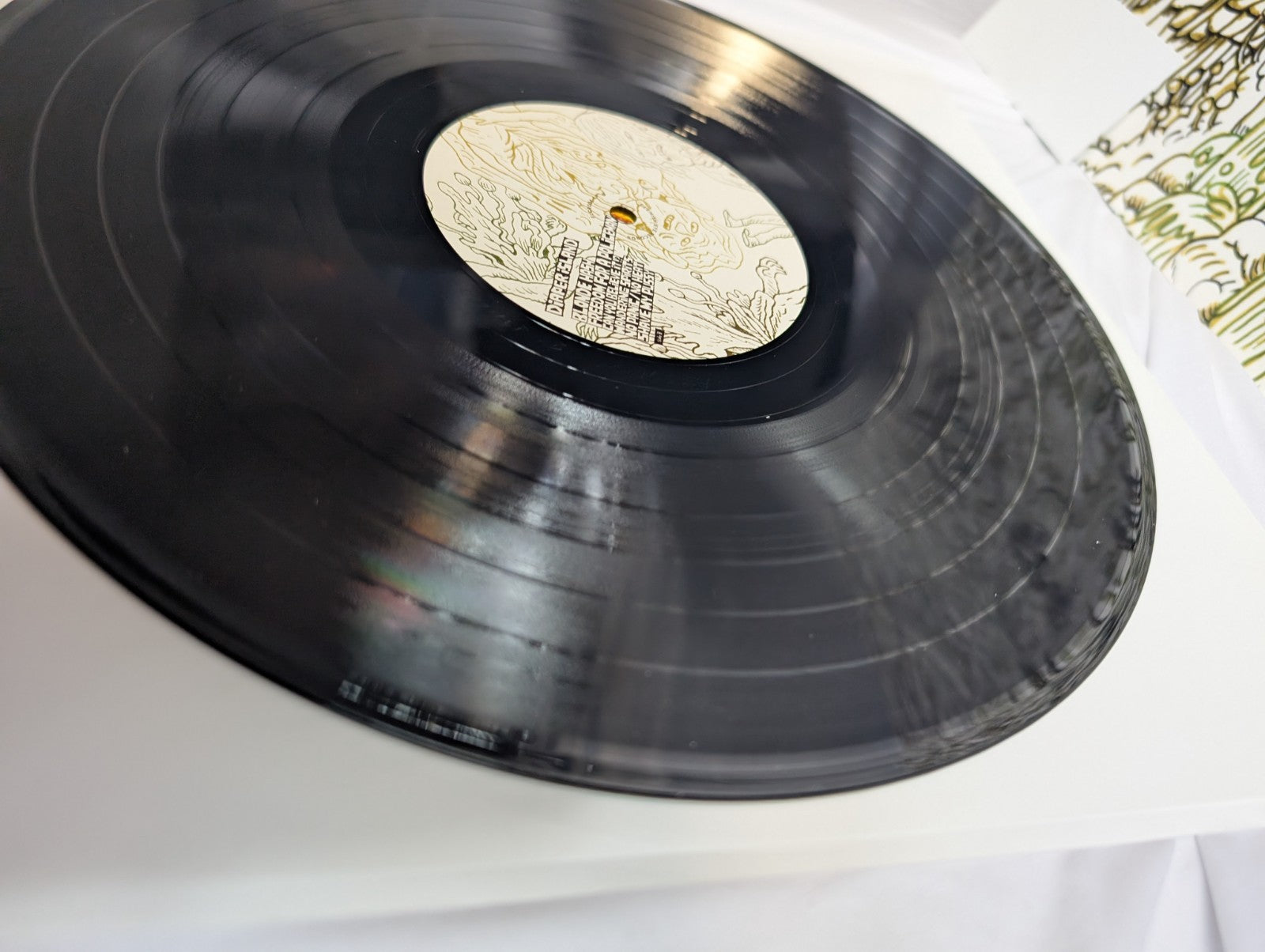 CHAD VANGAALEN-DIAPER ISLAND - 12" RECORD W/ HYPE STICKER - DOODLE BY CHAD