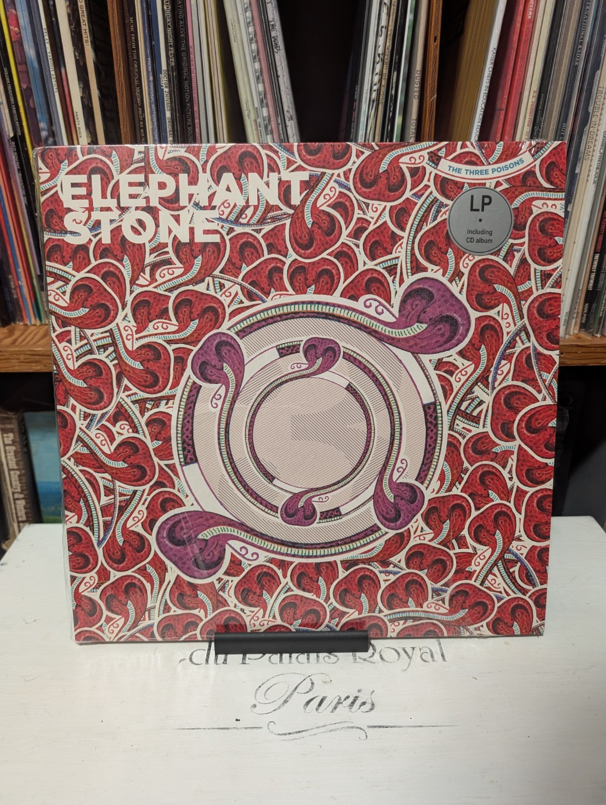ELEPHANT STONE   THREE POISONS   12" RECORD + CD / OG PRINTED INSERTS0
