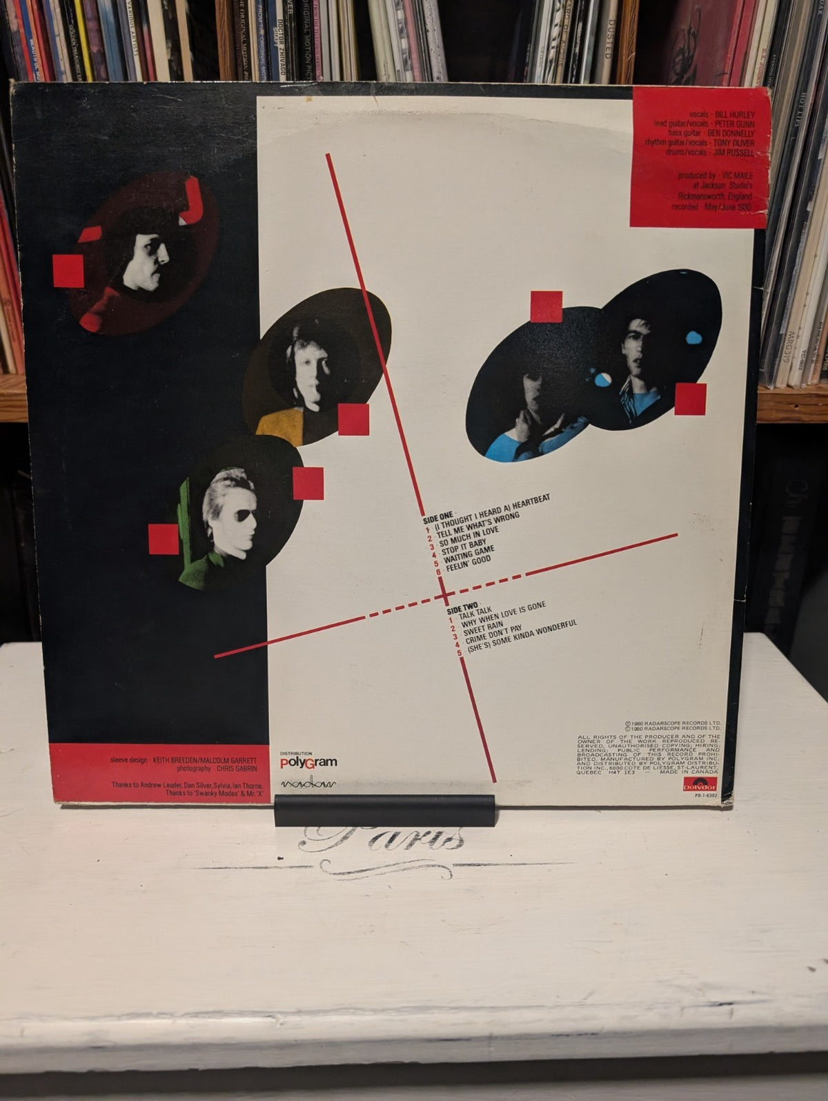 The Inmates   Shot in the Dark (Vinyl Record LP) 12"2