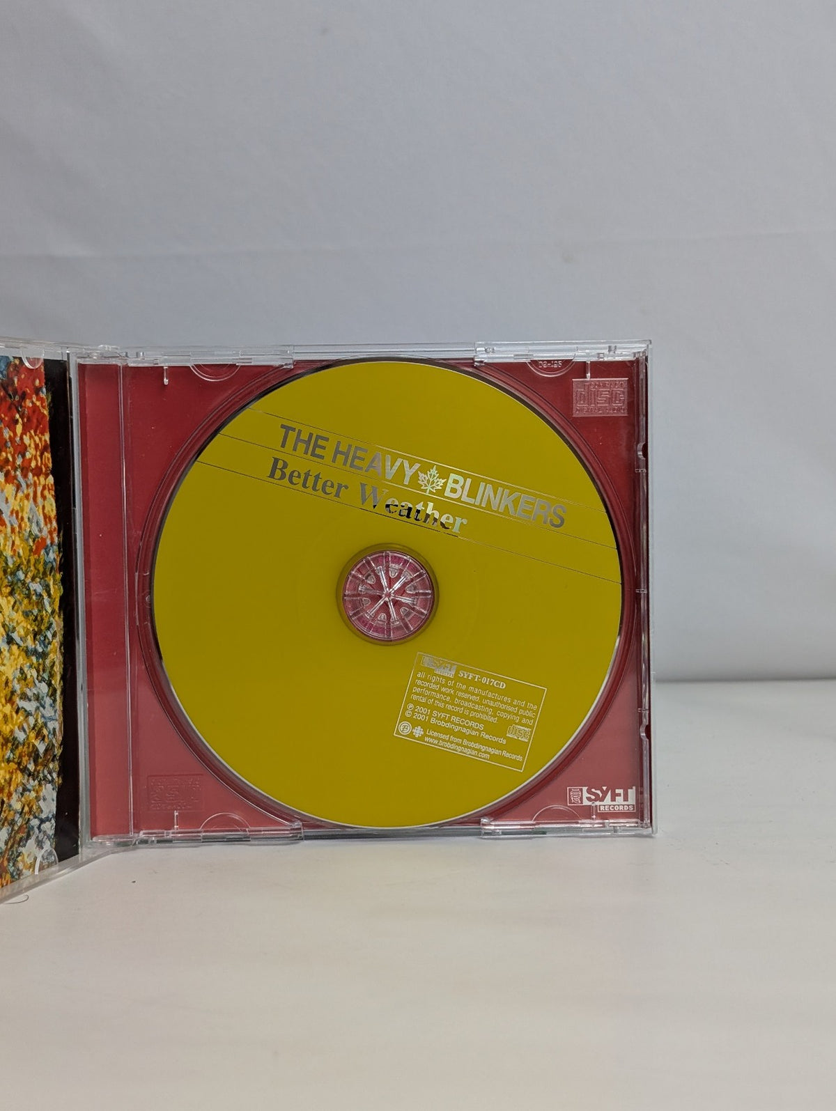 Better WeatherThe Heavy Blinkers2001 – JapanCD, AlbumSyft Records – SYFT-017