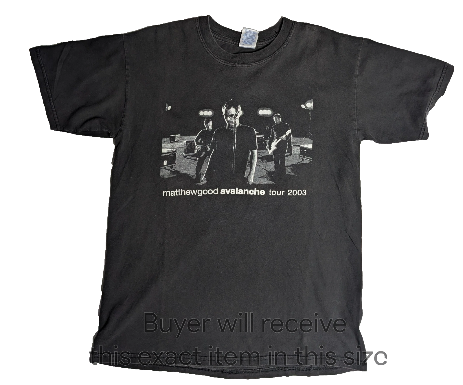 Matthew Good   2003 Avalanche Tour Shirt   SzM   AUTHENTIC0