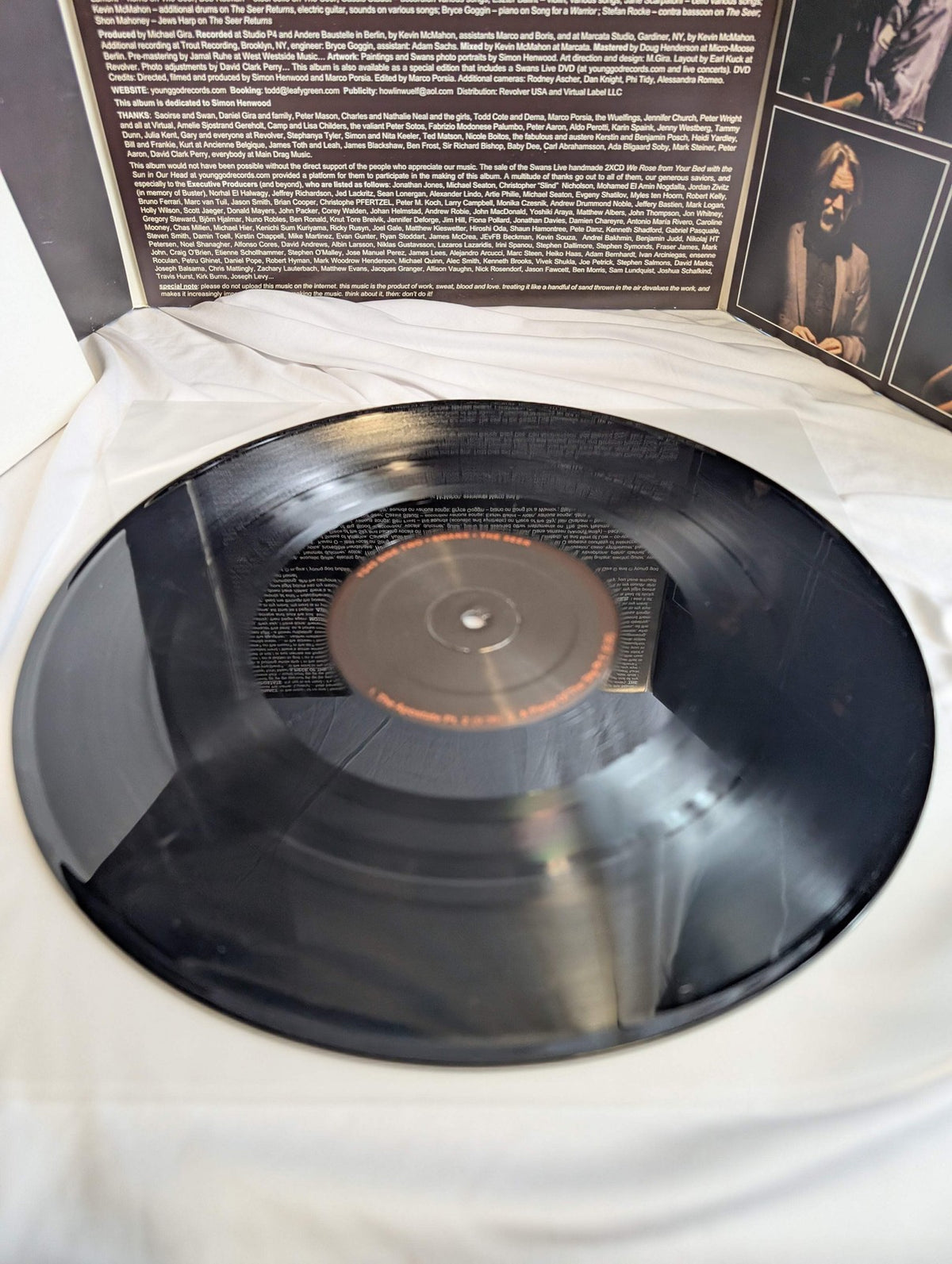 SWANS - THE SEER - 3XLP - 12" RECORDS - INC. OG POSTER