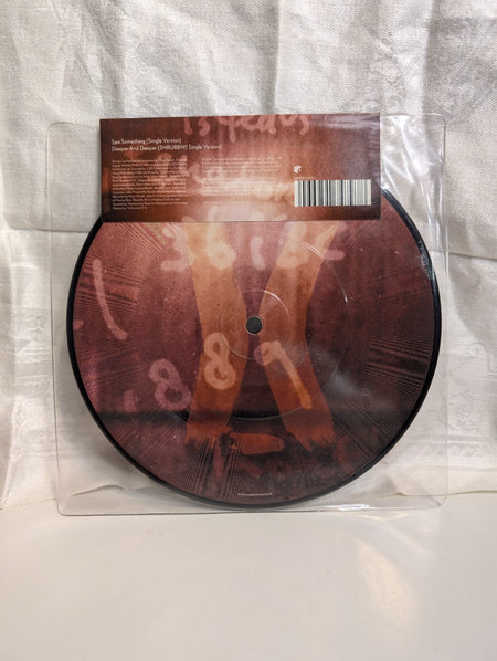 DAVE GAHAN - SAW SOMETHING/ DEEPER + DEEPER - 7" RECORD *FACTORY SEALED*