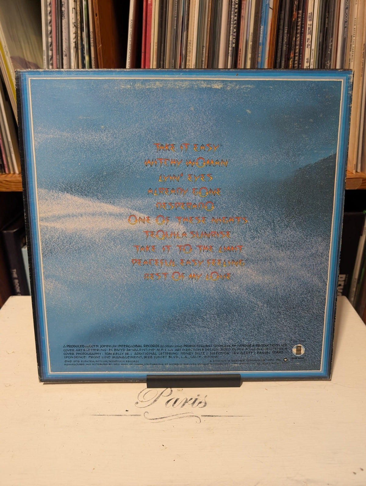 The Eagles Their Greatest Hits Vinyl LP Record Album 7E 1052 Stereo Asylum2