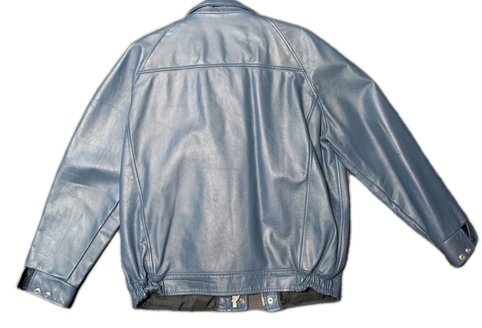 Vintage Kanata Blazers Hockey   Leather Jacket   Removable Inner  Size Large 1