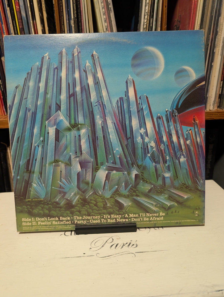BOSTON Don't Look Back USED 1978 LP Rock Vinyl Record EPIC 350501