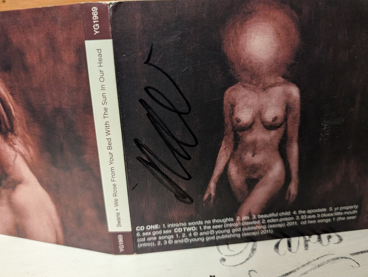 Swans -We Rose From Our Bed With Sun In Our Head-2012- Autographed - CD2