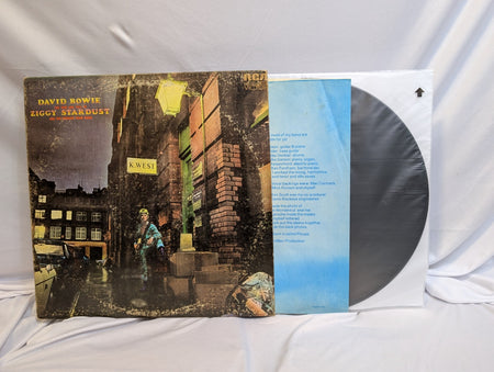 DAVID BOWIE - THE RISE AND FALL OF ZIGGY STARDUST -LP- ALBUM#LSP-4702 OG INSERT