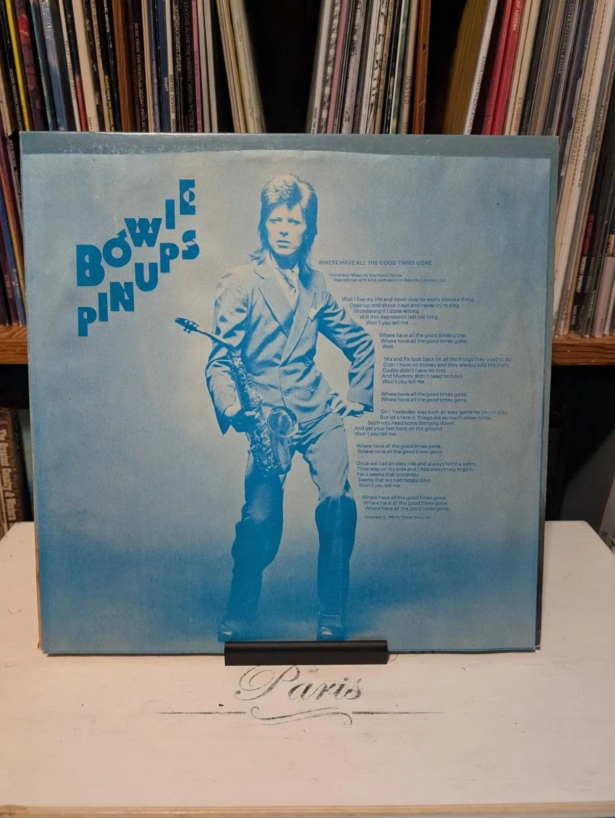 David Bowie   Pinups 1973 Vinyl LP   Canadian Pressing 12" Record2