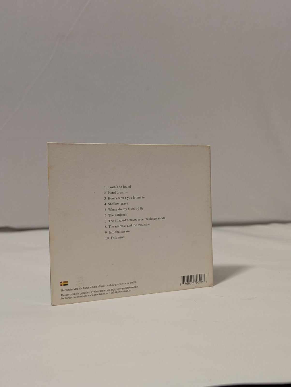 Tallest Man On Earth- Shallow Grave - CD - 2008