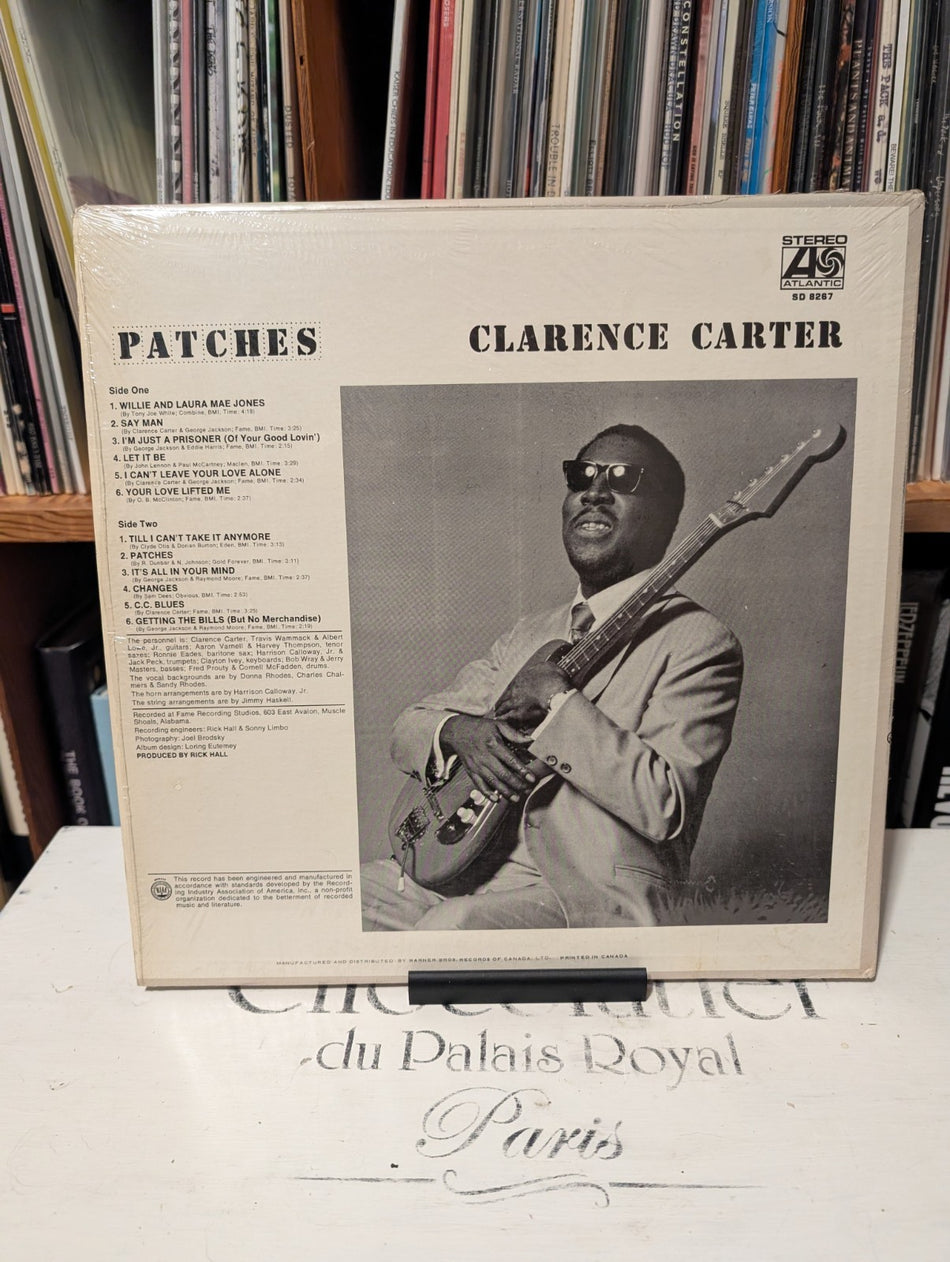 Clarence Carter   Patches LP (1970) Atlantic SD 8267 Soul Vinyl 1