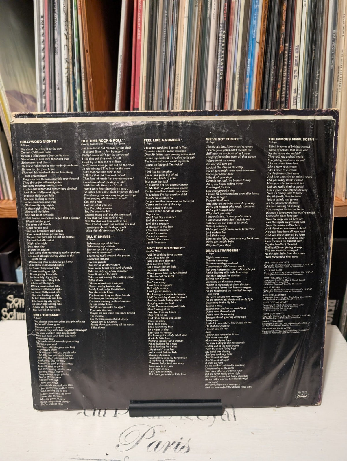 Bob Seger   Night Moves   1976 Vinyl LP Record Album, Capitol Records,3