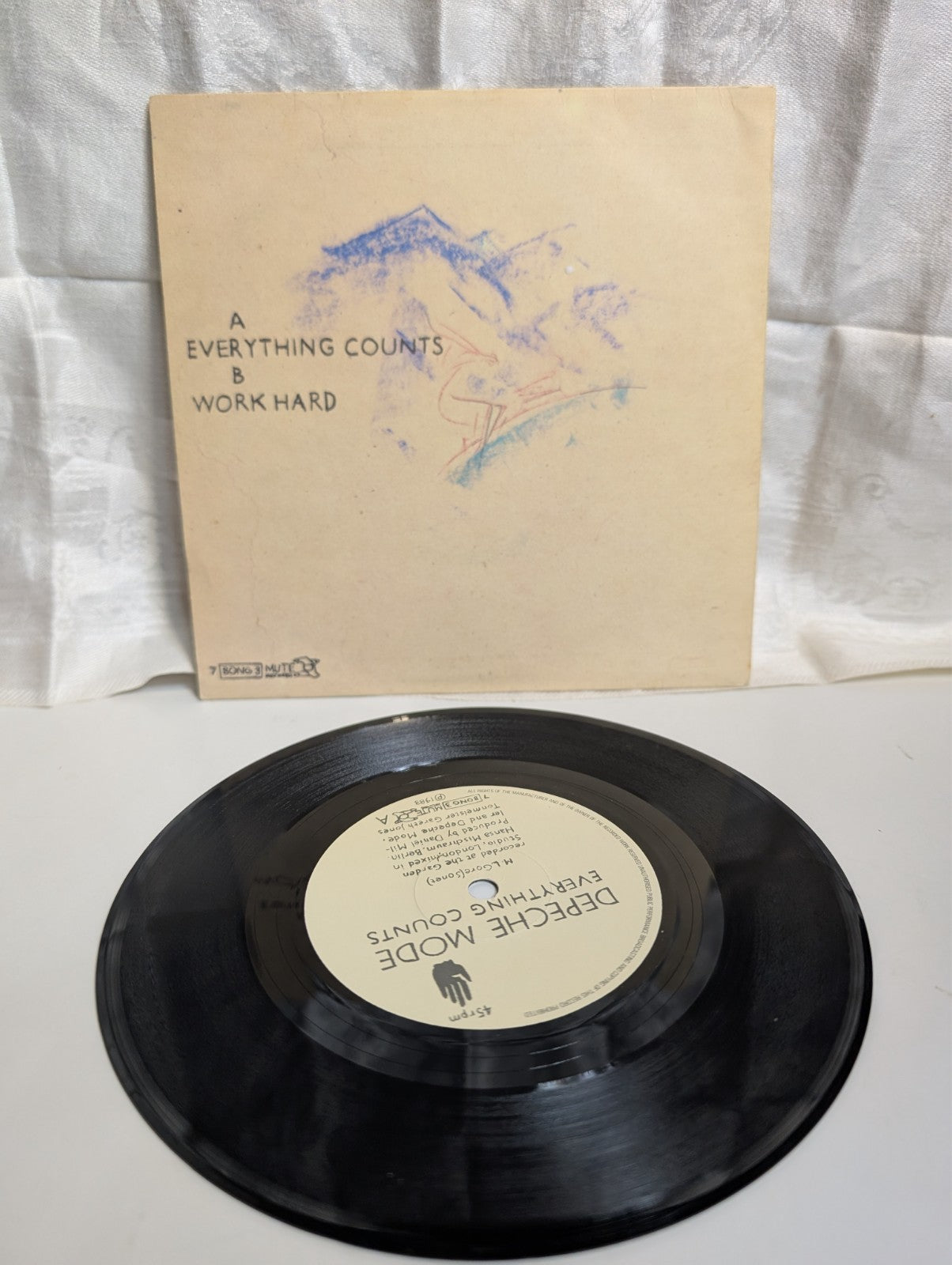 DEPECHE MODE - EVERYTHING COUNTS - 7" RECORD (1983)