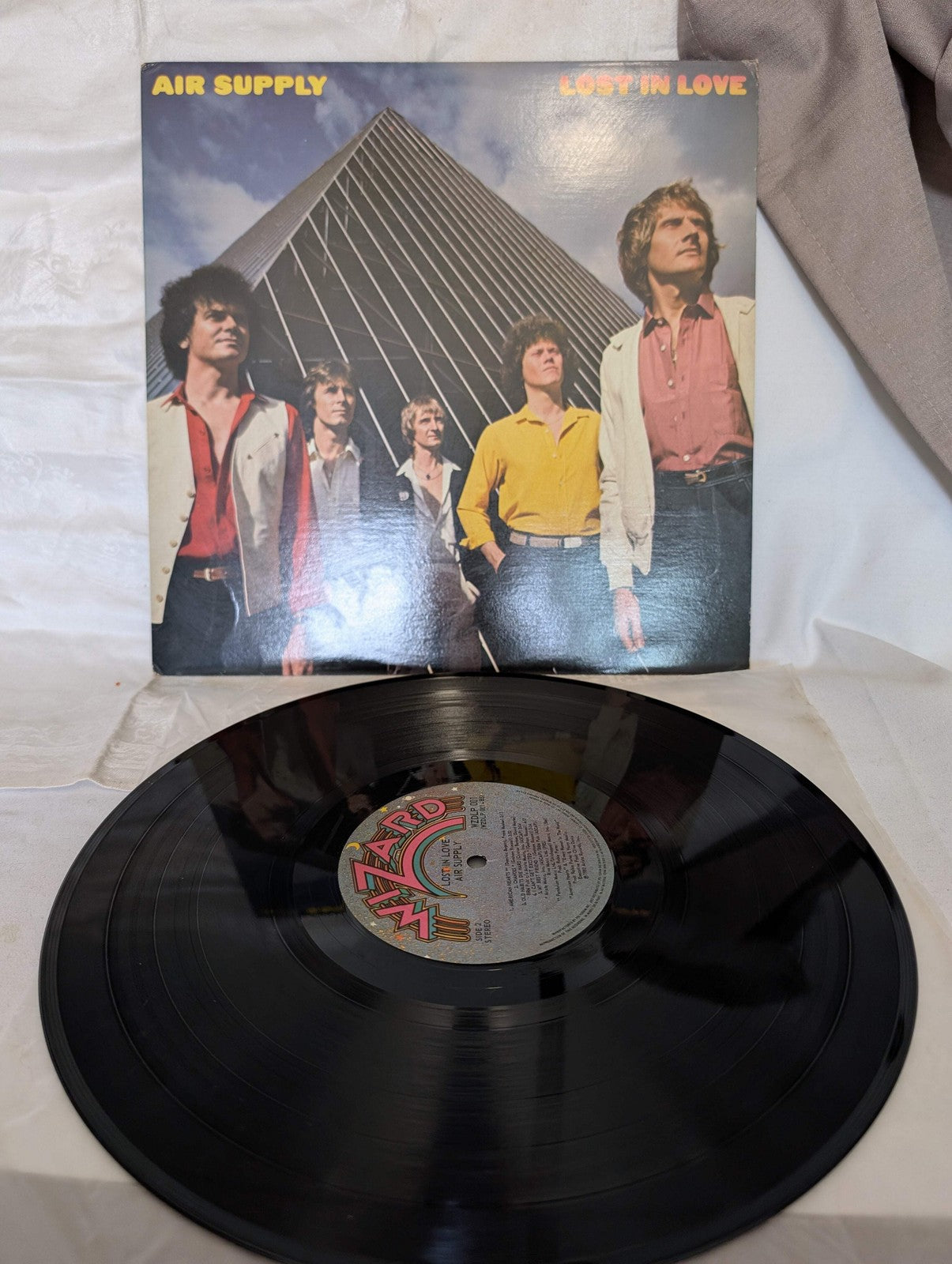 AIR SUPPLY - LOST IN LOVE - 1980- LP- CAN #WZDLP 001