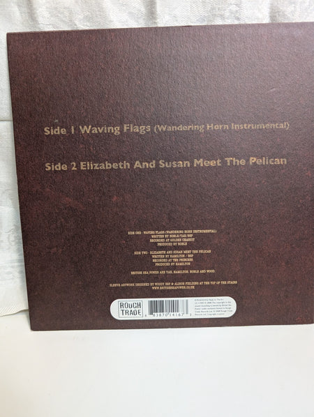 BRITISH SEA POWER   WAVING FLAGS   7" RECORD X23