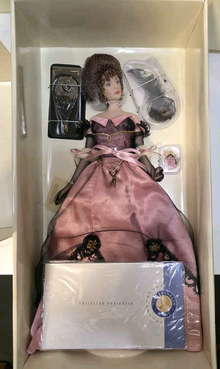 Franklin Mint Josephine Doll Lot - Memoirs Of The Original Gibson Girl+3 Outfits1