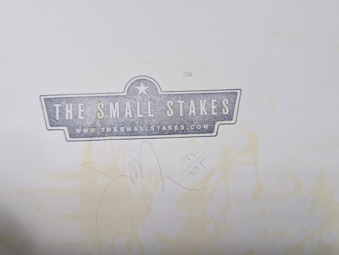 Stars - 2008 European Tour Screen Print - 