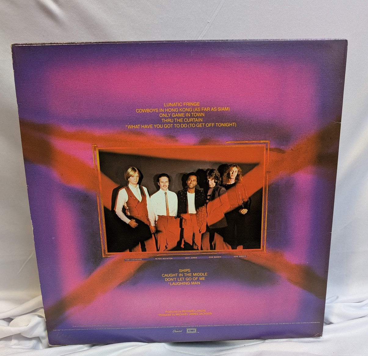 RED RIDER - AS FAR AS SIAM- LP- ALBUM-1981-#ST-12145